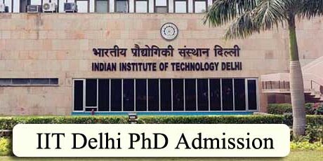 iit delhi phd admission 2022