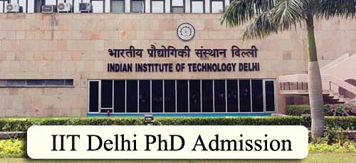iit delhi phd mathematics admission 2022